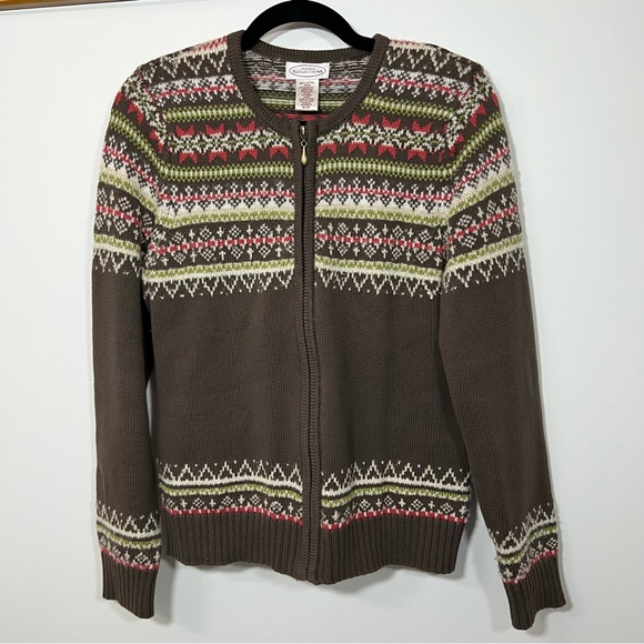Northern Reflections Sweaters - Northern Reflections Faire Isle Style Sweater size M